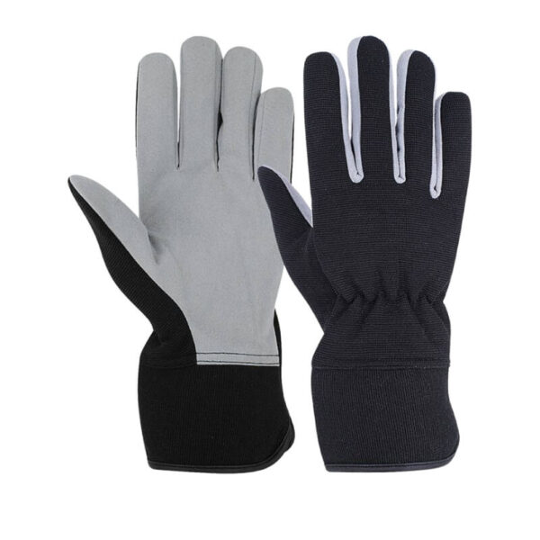 black mechanics gloves