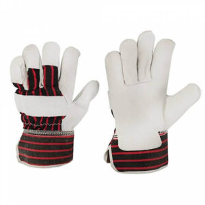 gloves working leather palm