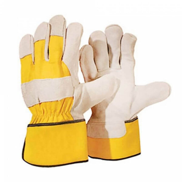 cold weather leather work gloves