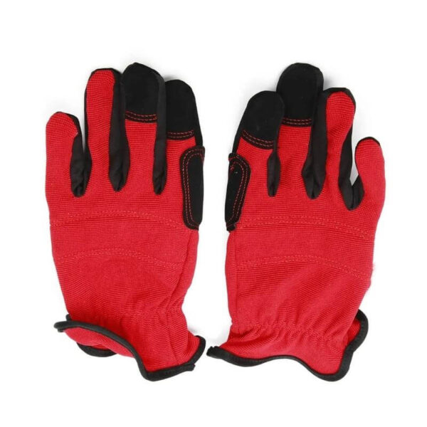 fabric gardening gloves