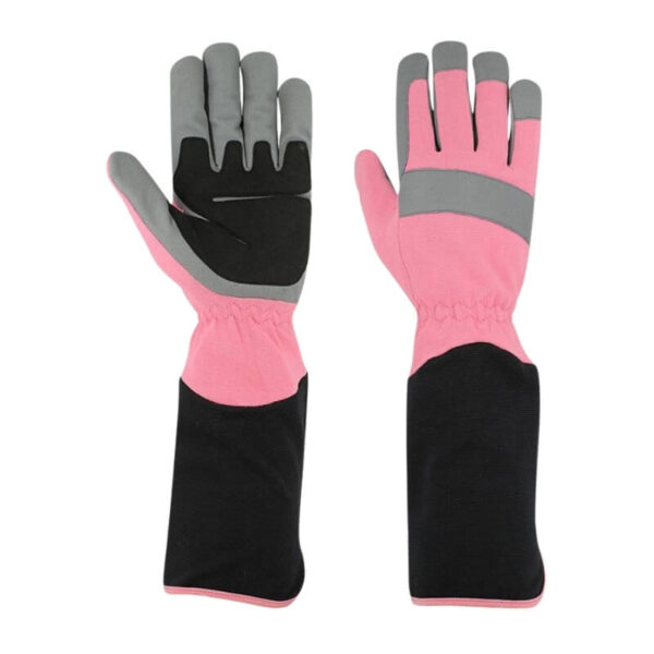 pink mechanic gloves