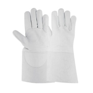white welding gloves