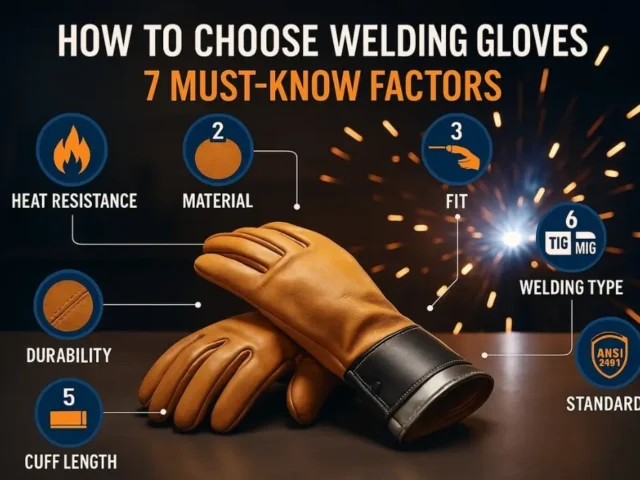 How to Choose Welding Gloves: 7 Factors to Avoid Burns